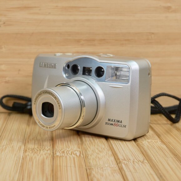 SAMSUNG Maxima Zoom 80 GLM 35mm Film Point & Shoot Camera, Millenium Edition - Picture 5 of 10